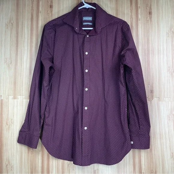 Michael Kors Men Shirt button down 15 1/2 32/33 M - Picture 1 of 13